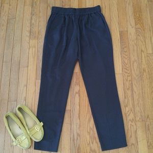J.Crew Navy Dressy Jogger Slacks